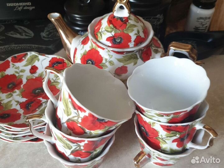 Чайный сервиз Маки