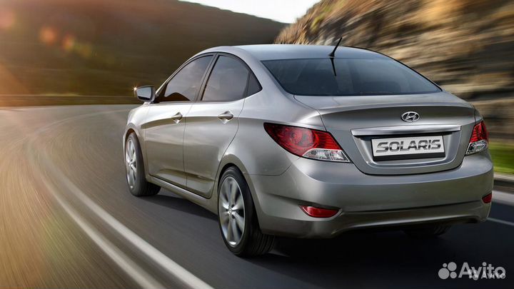 Газ на авто Hyundai Solaris гбо К-т №22 Кредит