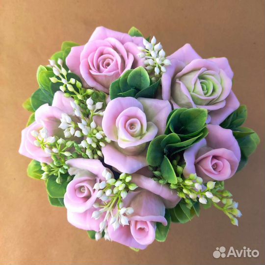 Букет цветов из мыла 