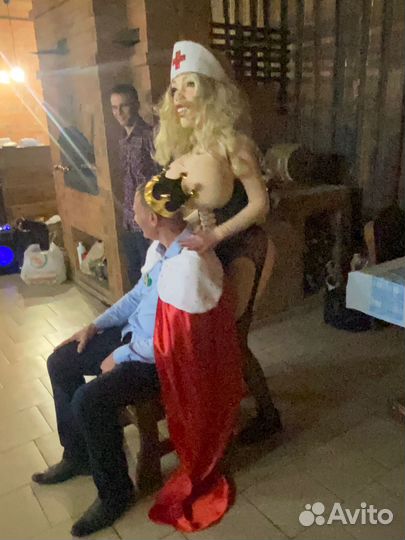 Ростовая кукла шуточный стрептиз