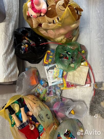 Игрушки пакетом