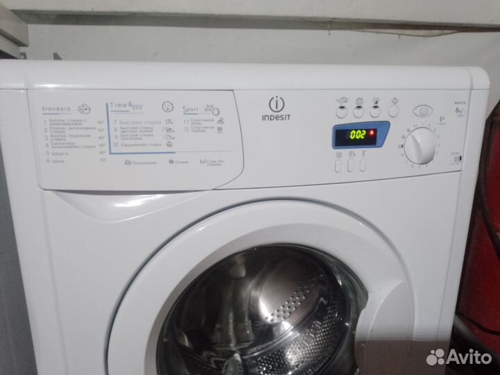 Стиральная машина indesit 6 кг