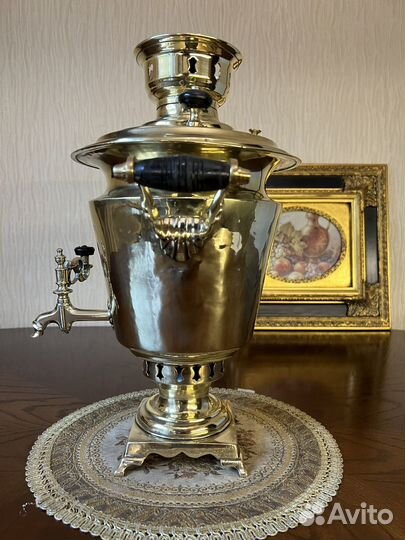 Самовар рюмка медальная Малаховцев В.А. на 2.4 л