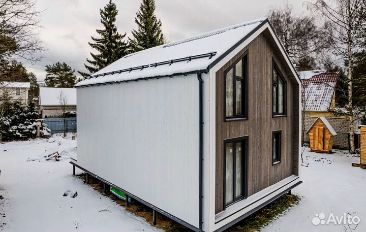 Каркасный дом 6x10 / 96м2