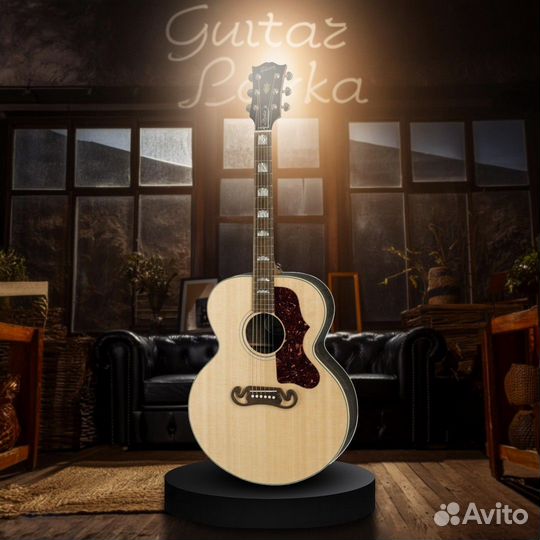Гитара gibson 2019 J-200 Studio Antique Natural