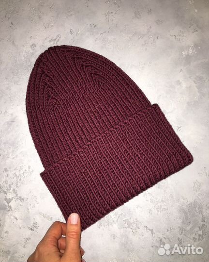 Шапка женская вязаная
