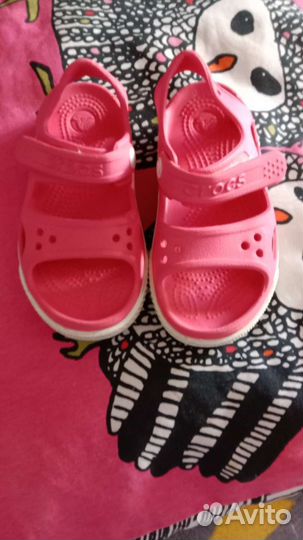 Crocs Босоножки для девочки новые с 8