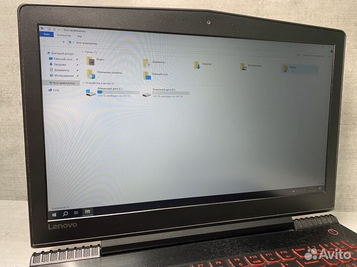 Ноутбук Lenovo legion Y520