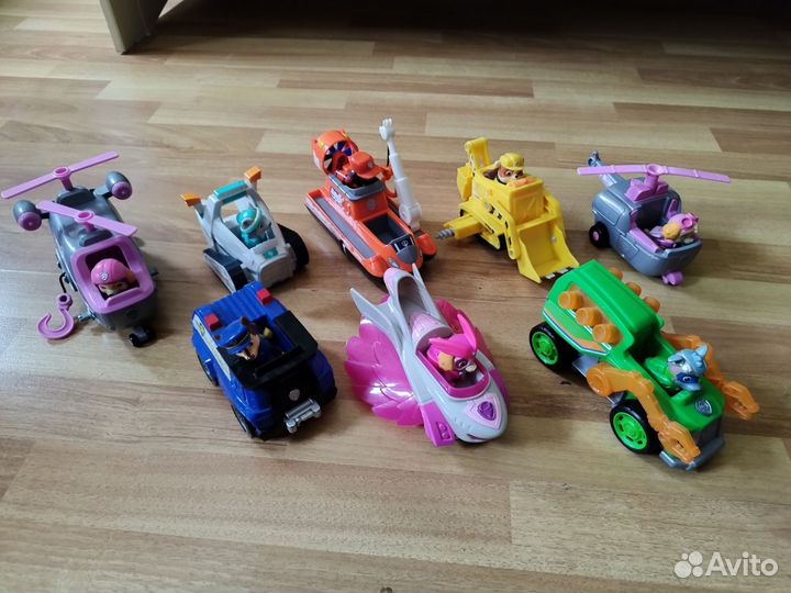 Машинки щенячий патруль