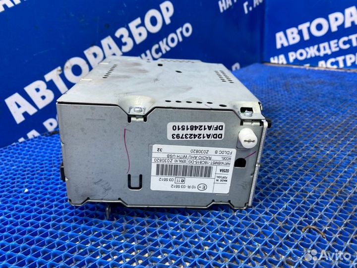 Штатная магнитола Ford Focus 3 седан iqdb 2011