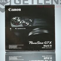 Canon PowerShot G7X Mark III Silver (Новый)