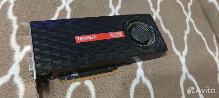 Видеокарта Palit geforce gtx 960 4gb