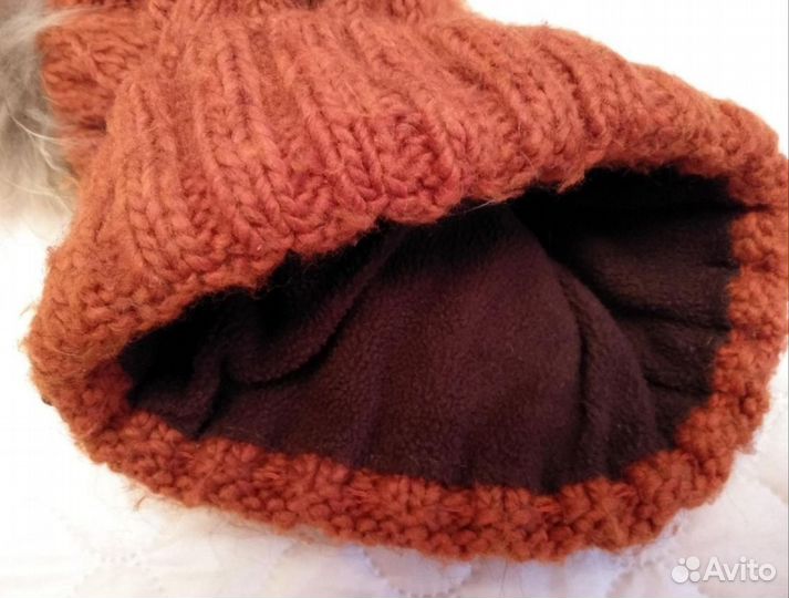 Комплект женский шапка и шарф-хомут