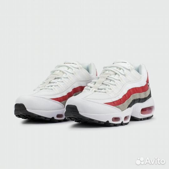 Кроссовки Nike Air Max 95 White / Grey / Red