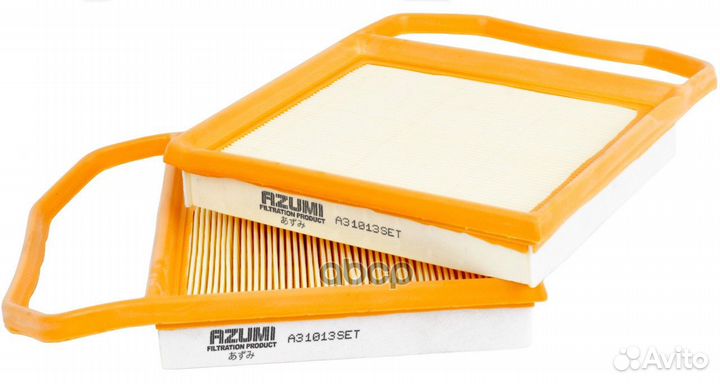 Фильтр воздушный (комплект 2 шт.) mercedes C IV