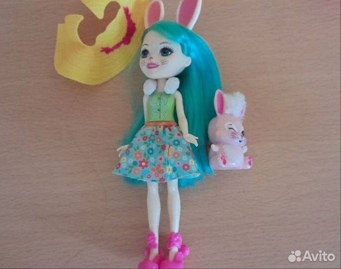 Enchantimals-наб.Саванна,Кролик-повар,Кролик в сад