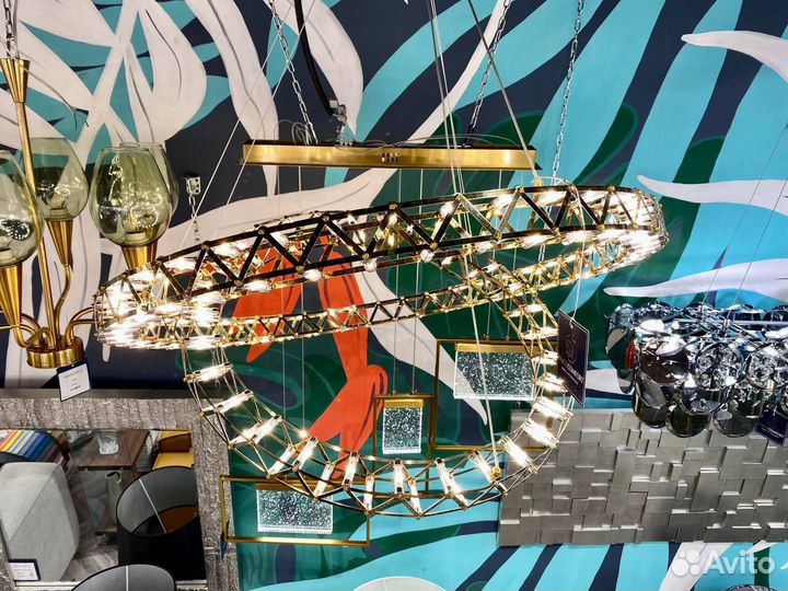 Дизайнерская люстра ручной работы