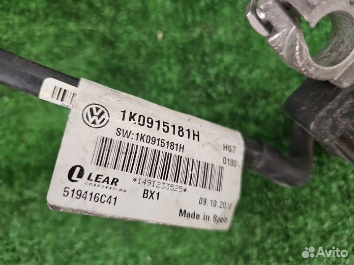 Клемма аккумулятора минус Volkswagen Passat B7 1.4