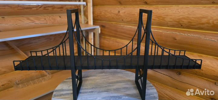 Интерьерная полка ручной работы - 