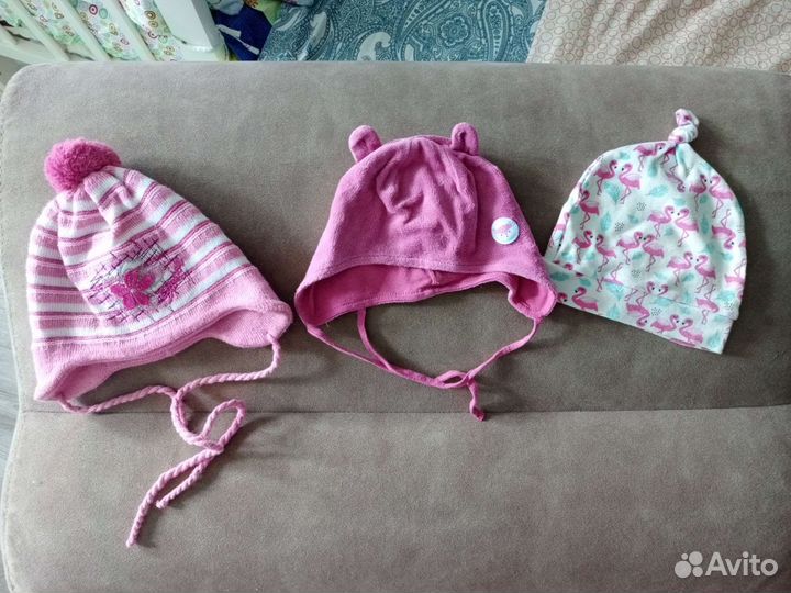 Шапочки детские размер 44-46