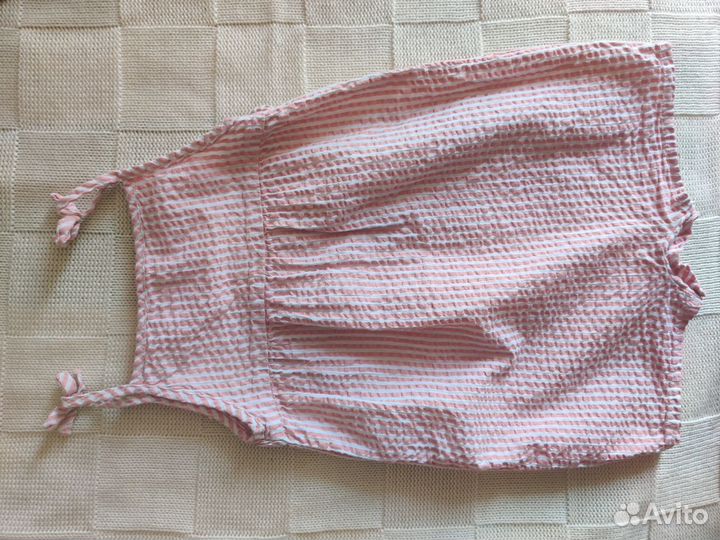 Летняя одежда для девочки 86 92