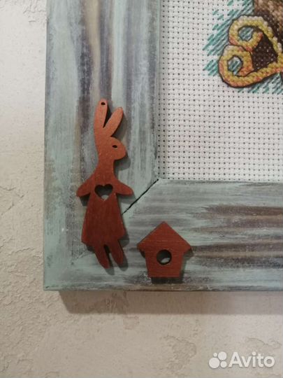 Картина вышитая крестом