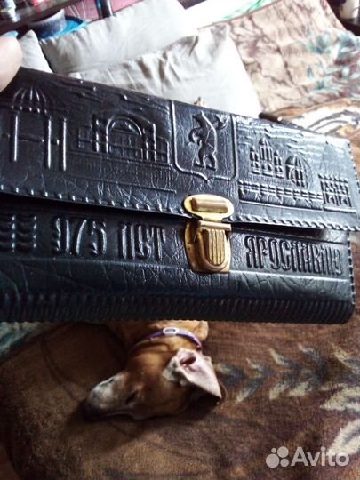 Ретро пенал школьный