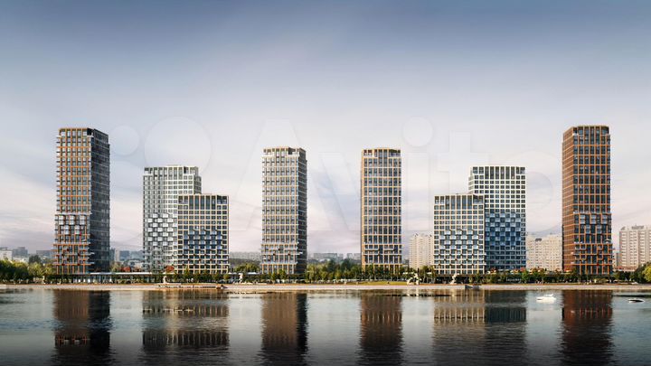 2-к. квартира, 57,1 м², 21/29 эт.