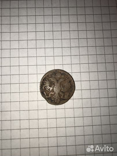 Полушка 1735г