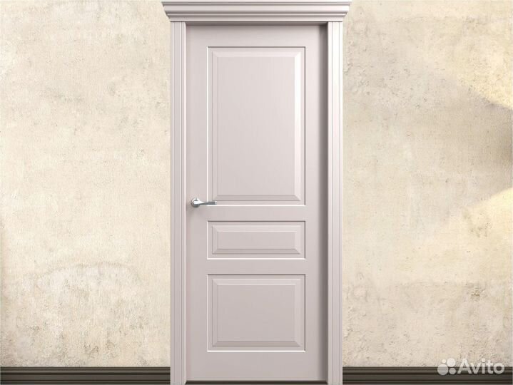 Межкомнатные двери полнотелые. Установка