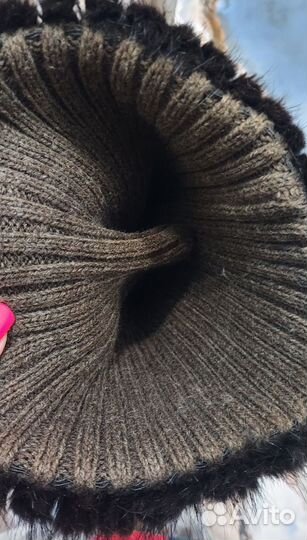 Шапка норка новая
