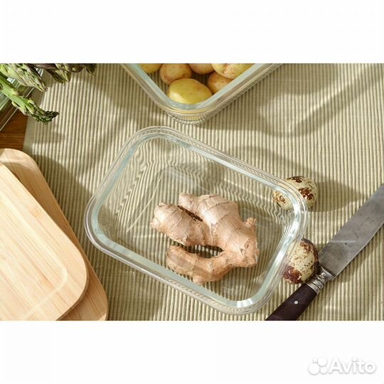 Контейнер SMART Solutions с крышкой из бамбука