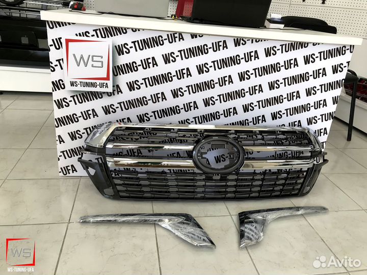 Решетка радиатора toyota land cruiser 200 X759