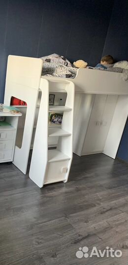Детская кровать чердак