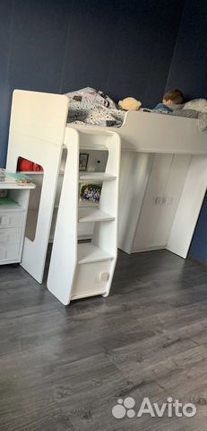 Детская кровать чердак