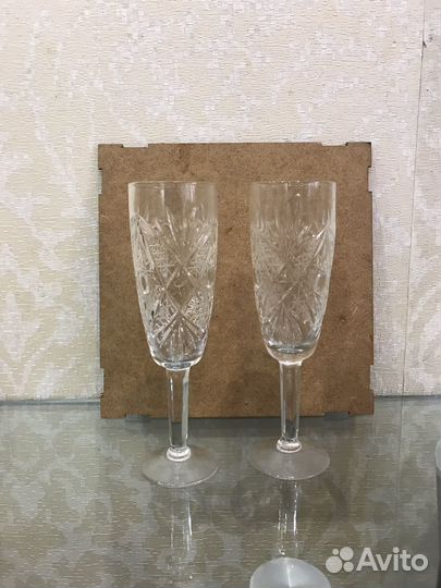 Хрустальные бокалы