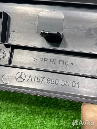 Накладка на порог салона левая Mercedes-Benz