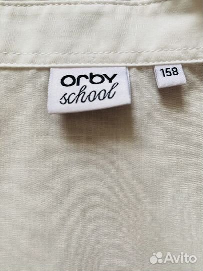 Белая рубашка на девочку