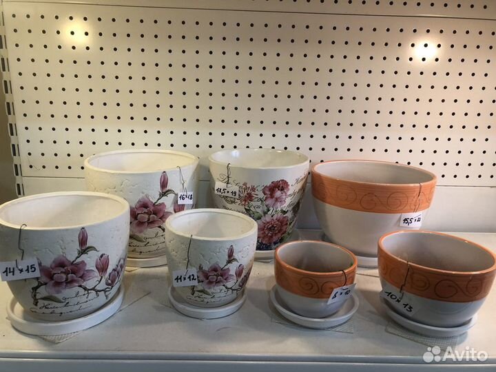 Горшок керамический