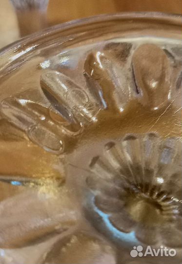 Ваза для фруктов на ножке ссср.Цена за две