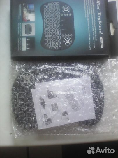 Клавиатура с мышкой беспроводная новая