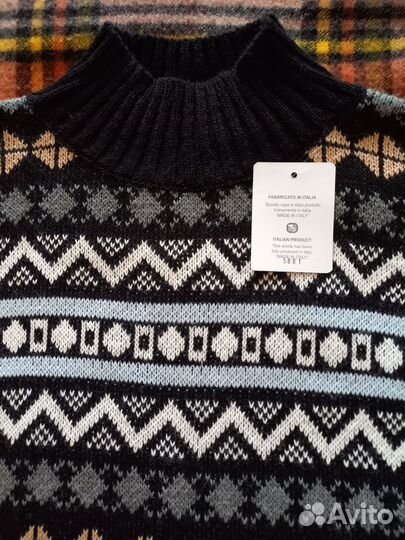 Свитер джемпер стильный из Италии,нов р 46,48