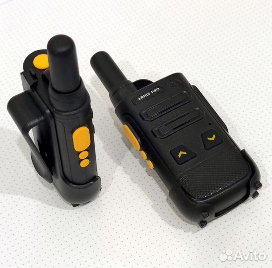 Рация радиостанция с гарнитурой наушником