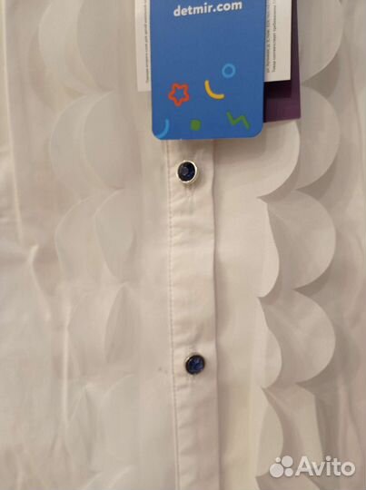 Две белые блузки для школы 152 и 158