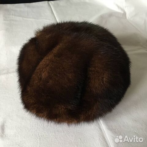 Шапка берет норка 2 шт