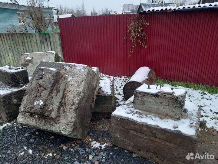 Бетонные блоки для фундамента