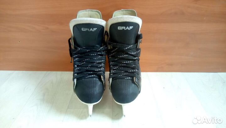 Коньки хоккейные детские Graf 101 (размер 34-35)