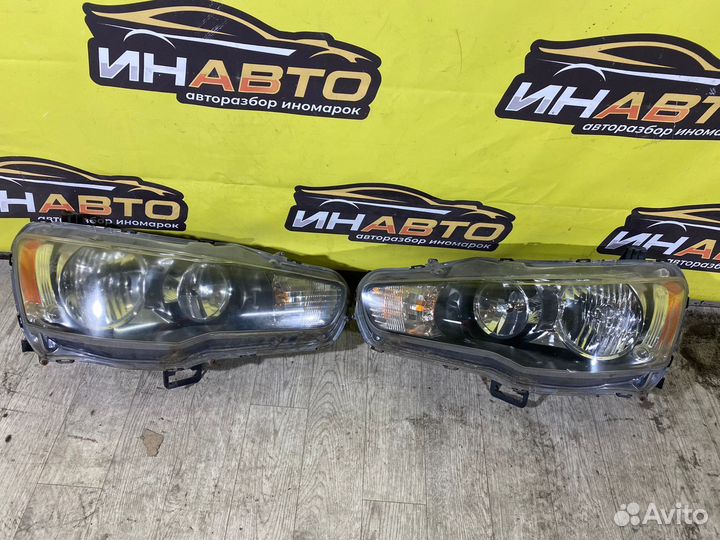 Фары на lancer 10