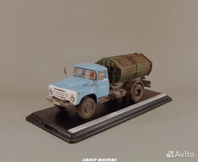 Кит ЗИЛ мусоровоз 1:43