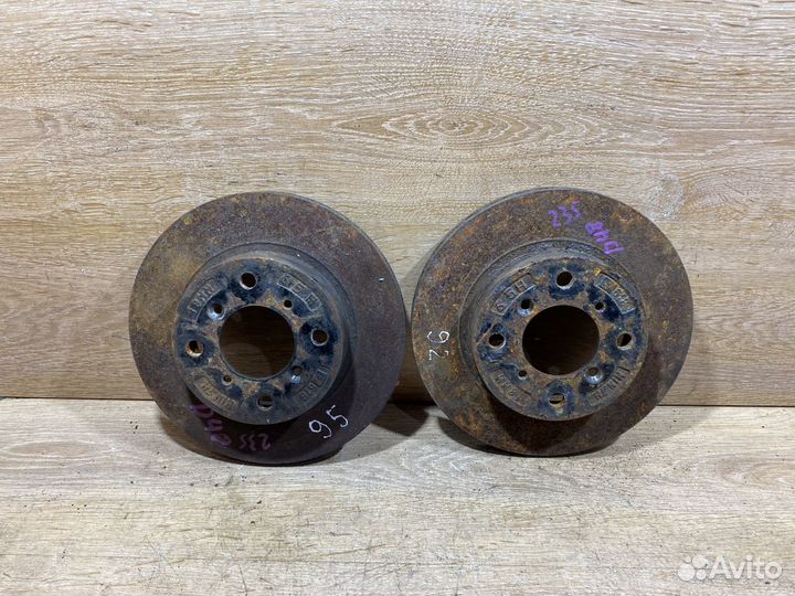 Комплект тормозных дисков Suzuki Baleno D48